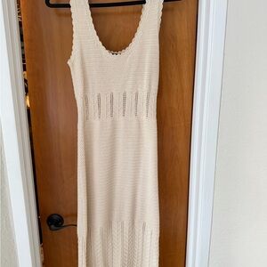 French Connection Cream Maxi Dress